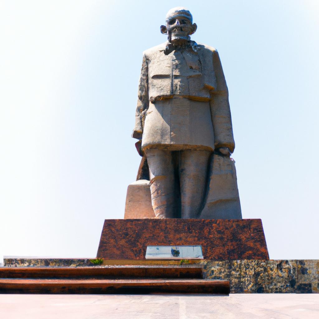 The Sardar Patel Memorial, located near the Statue of Unity in India, is a tribute to the Iron Man of India and showcases his life and contributions.