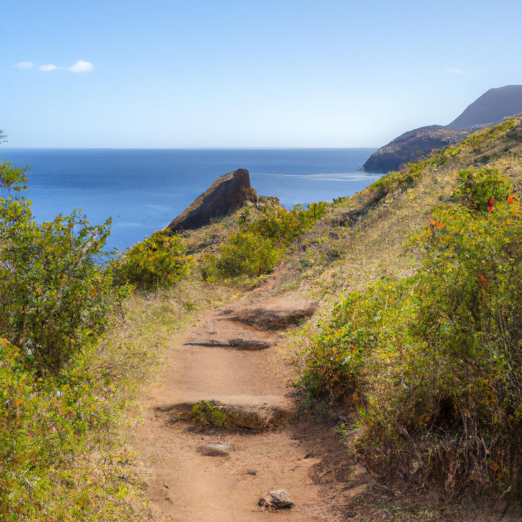 Take a scenic hiking trail in Vila Franca Islet and witness the natural beauty of the Azores region.
