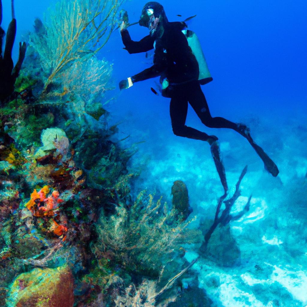 Dive into an underwater paradise and witness the vibrant marine life of Belize Barrier Reef