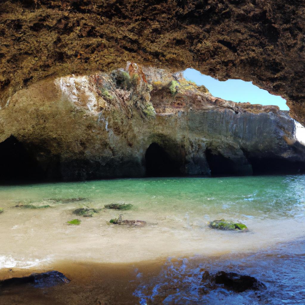 Sea Caves In Portugal