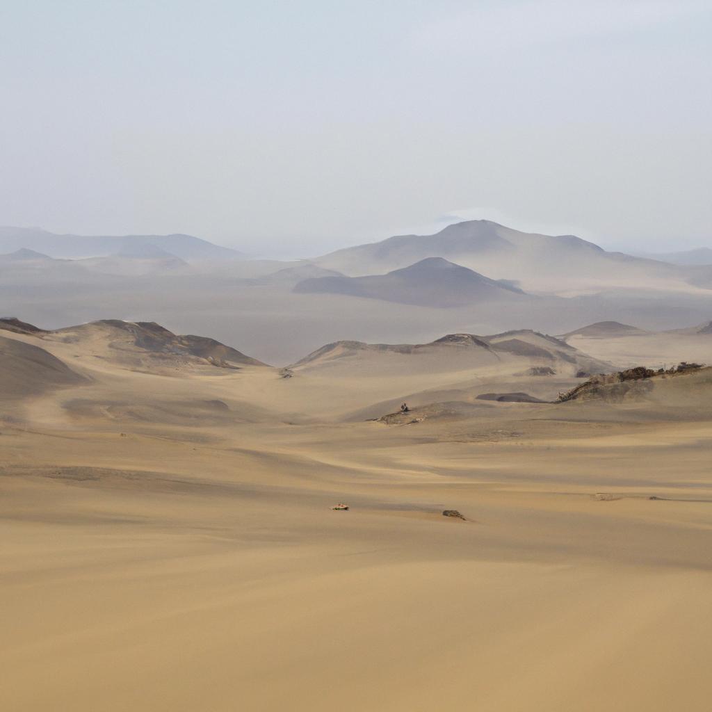 Sechura desert's breathtaking scenery