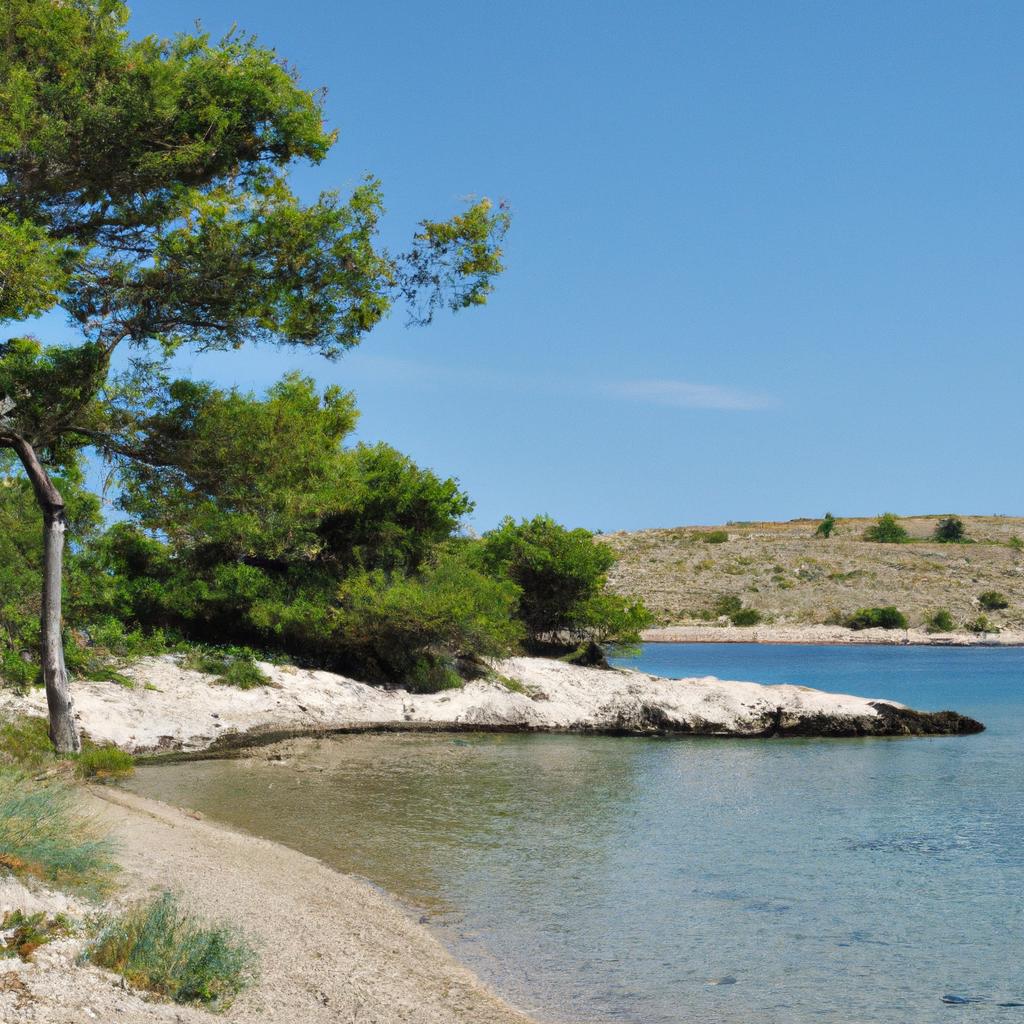The secluded beaches of the Kornati Islands provide a tranquil escape from the hustle and bustle of city life