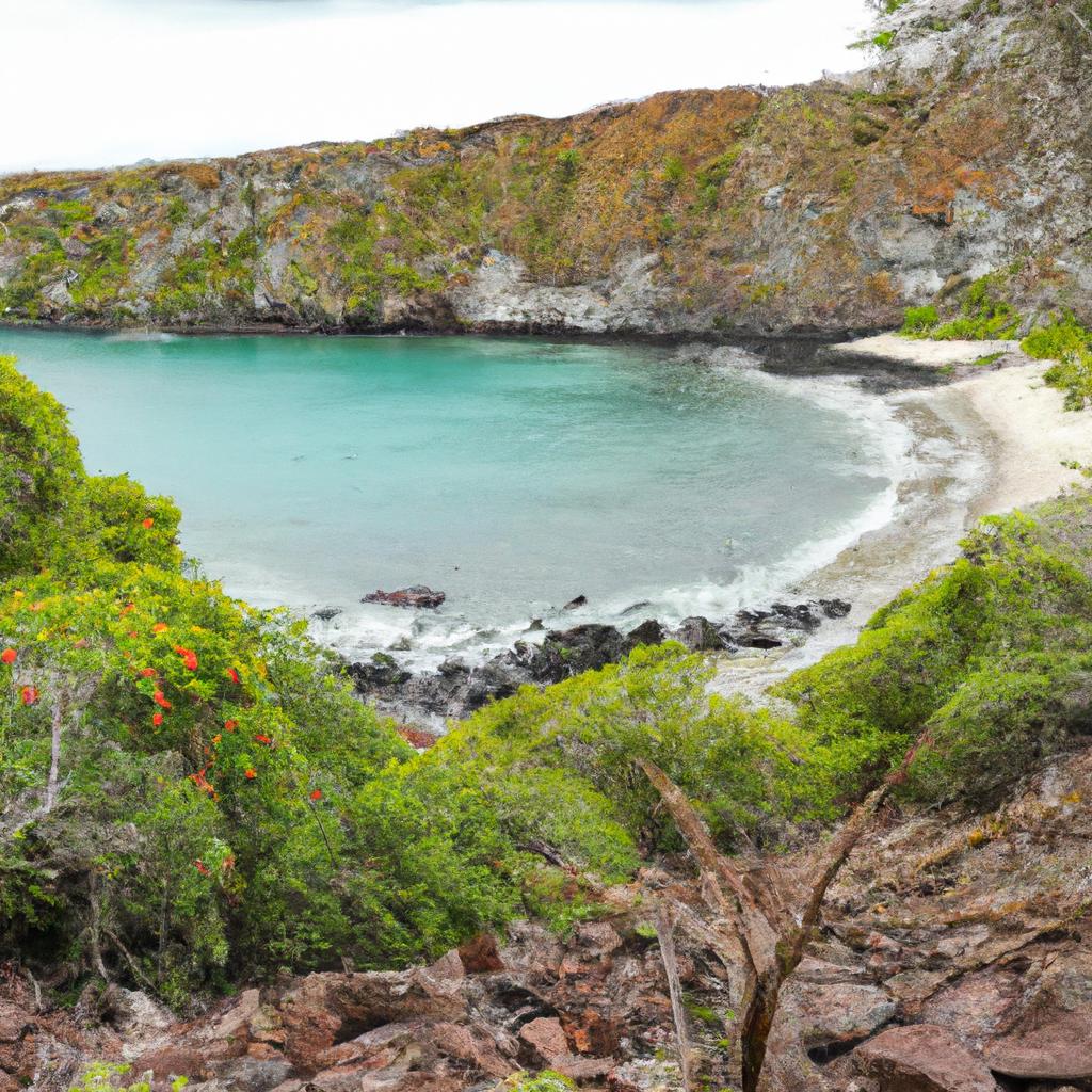 The Galapagos Islands offer many secluded beaches, perfect for a romantic getaway or a peaceful escape