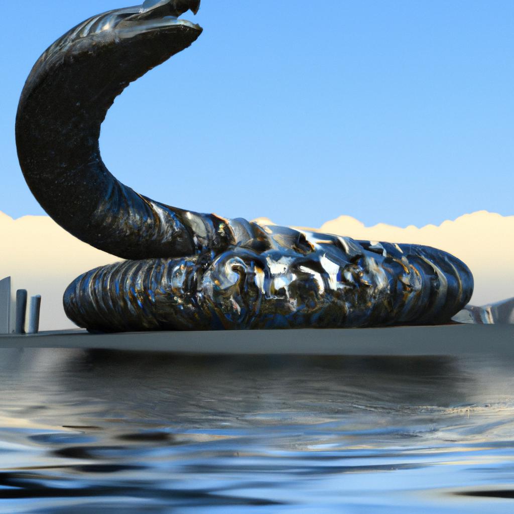 The Serpent d'Ocean in the city of the future