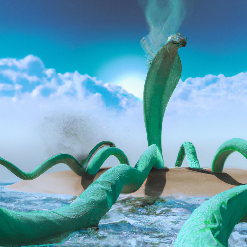 The Serpent d'Ocean comes to life