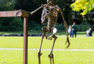Skeleton Sculpture