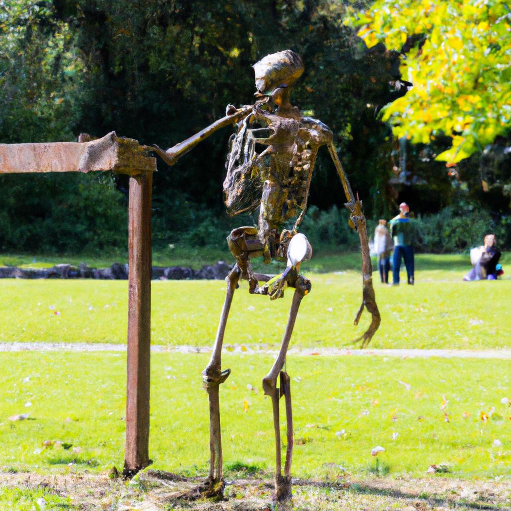 Skeleton Sculpture
