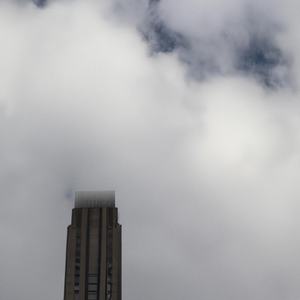Skyscraper In The Clouds