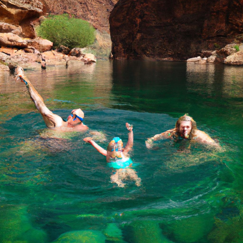 Slide Rock State Park in Arizona is a great place for families to enjoy the turquoise waters and natural water slide.