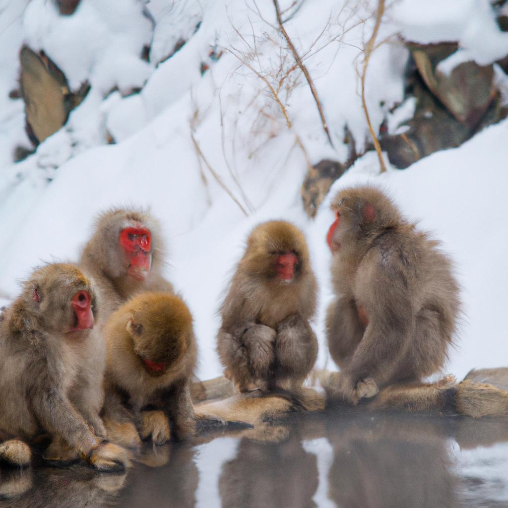 Snow Monkey Hokkaido