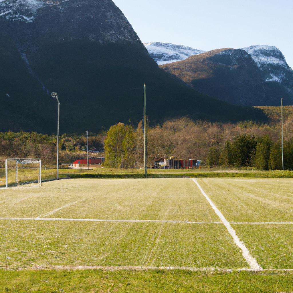 Soccer Field Norway