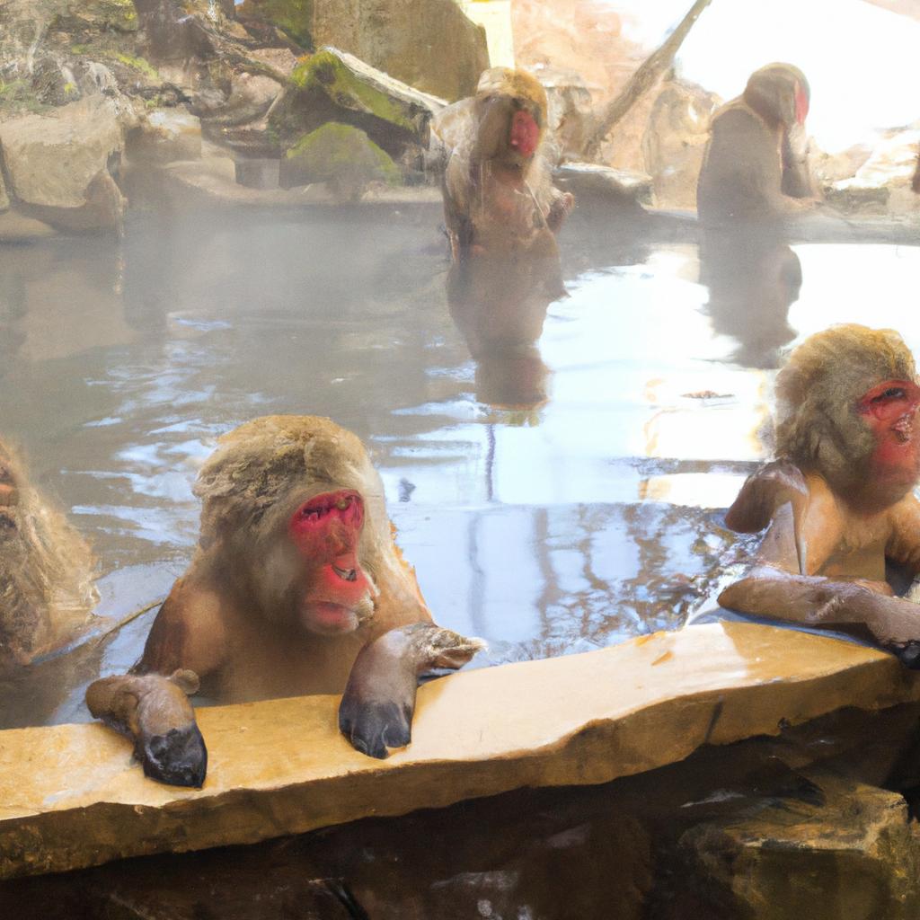 These spa monkeys know how to relax and have fun with their customers.