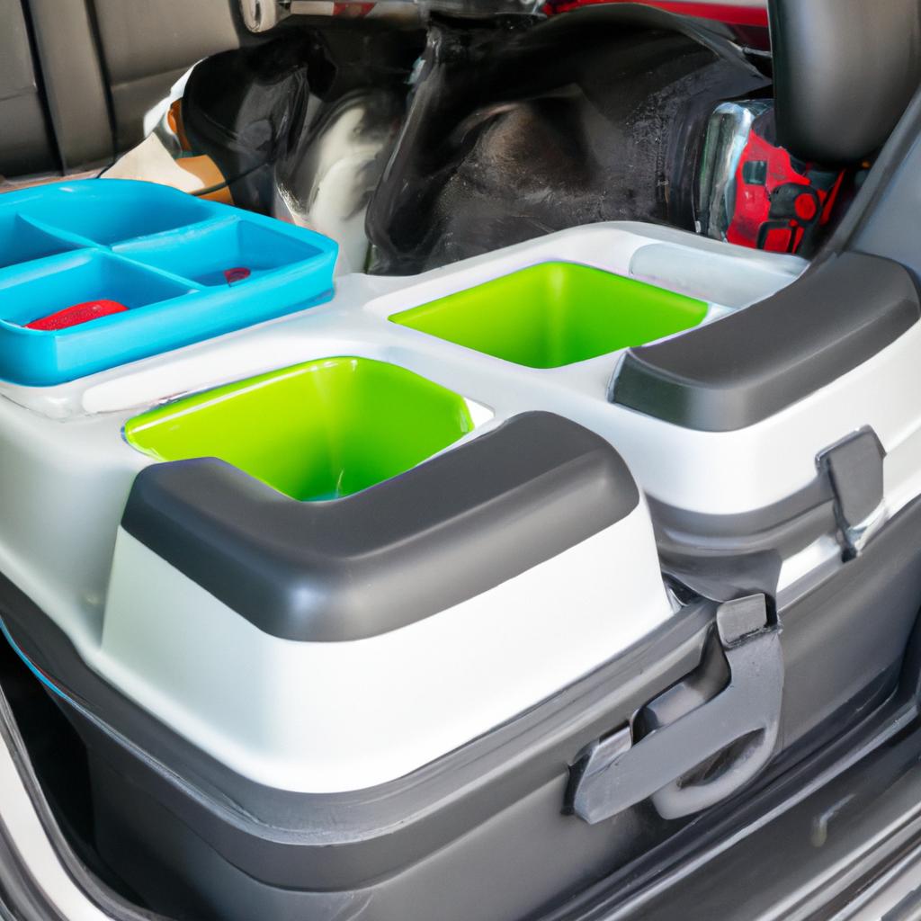 Make long road trips easier for your pet with a spacious trunk setup