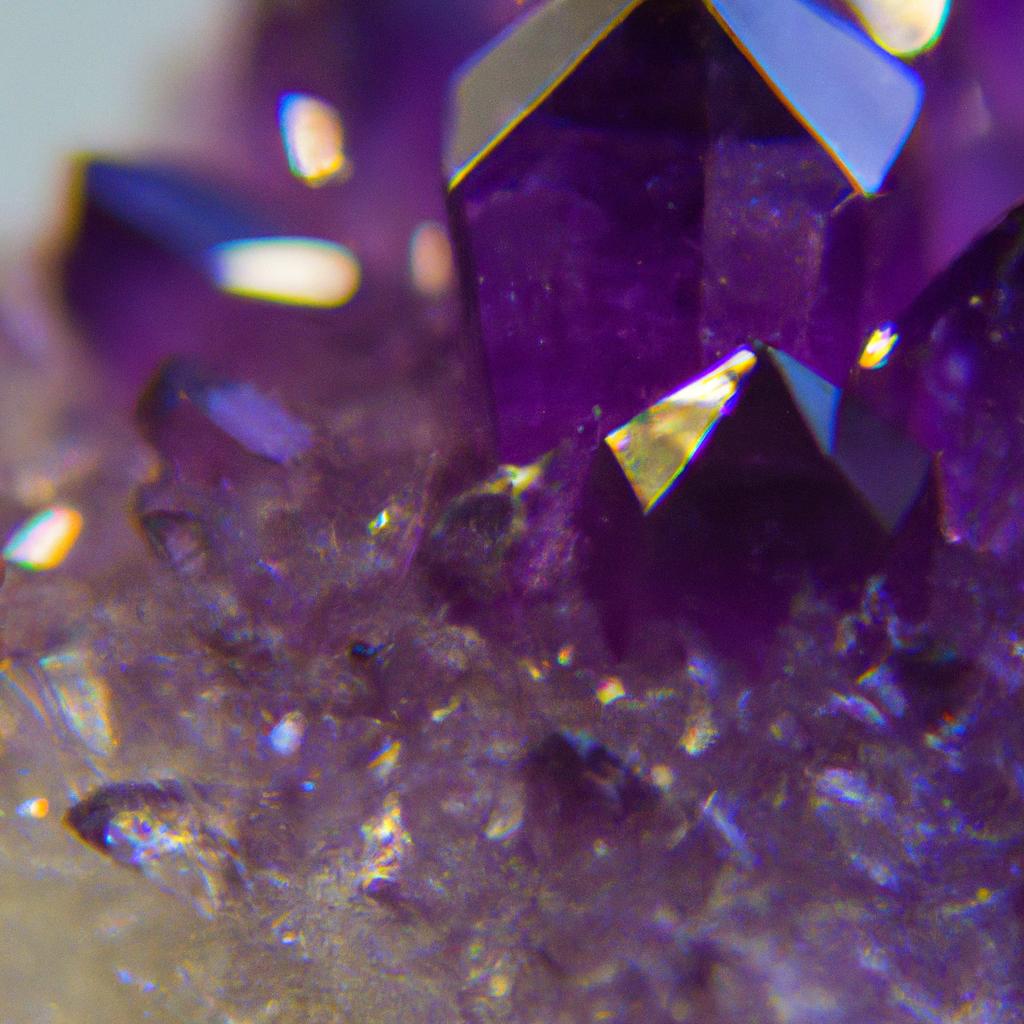 The beauty of the crystal world lies in the intricate details of each crystal