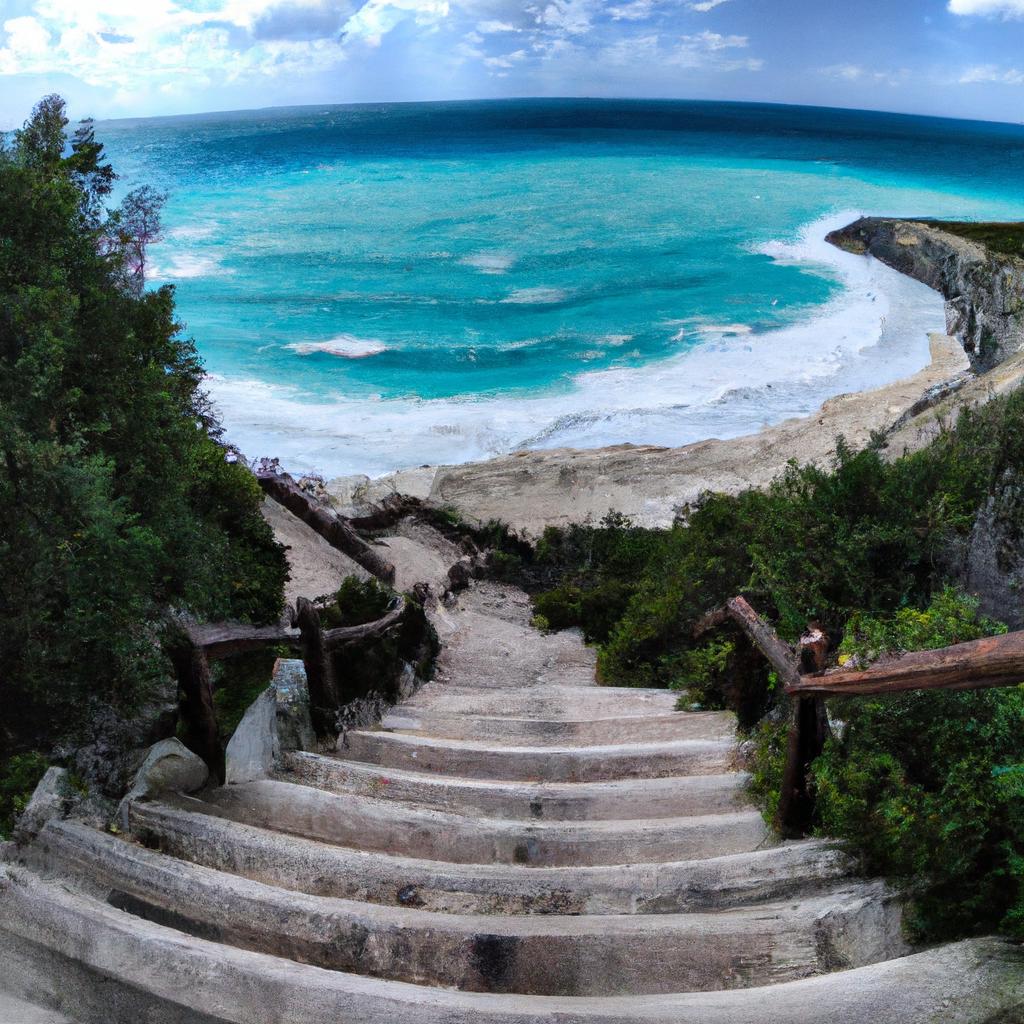 Stair Of The Turks Beach