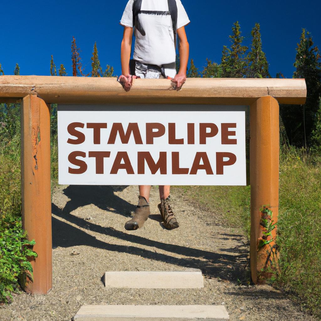 Beginning the adventure on Stampede Trail