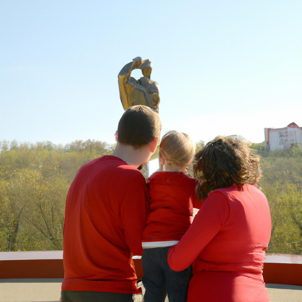 The Statue of Love brings families together