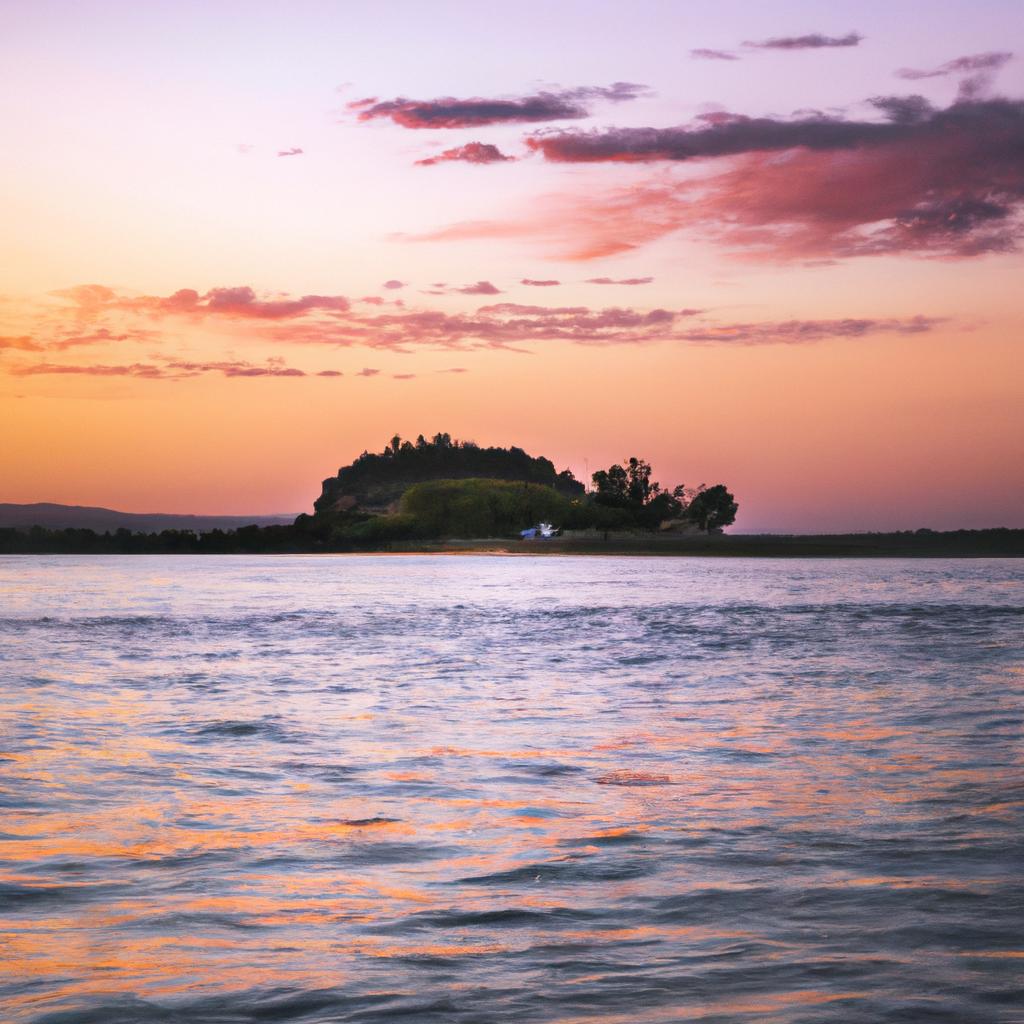 The stunning sunset over Crab Island Australia is a perfect way to end a day filled with adventure and relaxation.