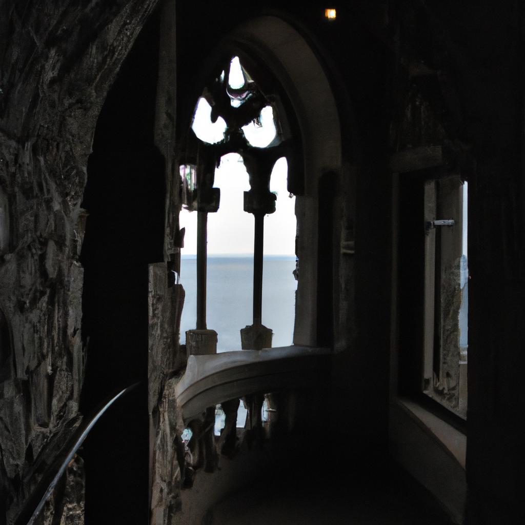 The Swallow's Nest Castle's interior features stunning views and historic artifacts