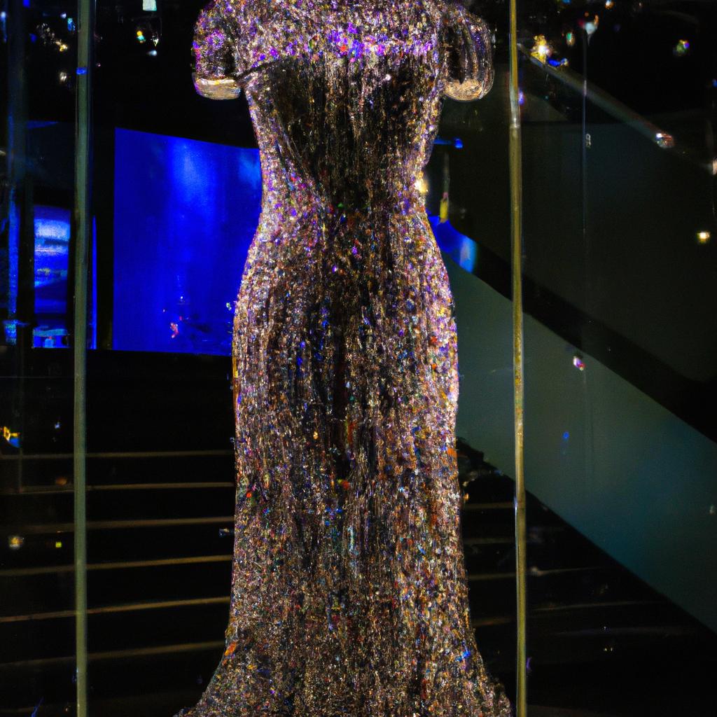 The artistry and creativity of Swarovski's crystal-covered dresses is breathtaking.
