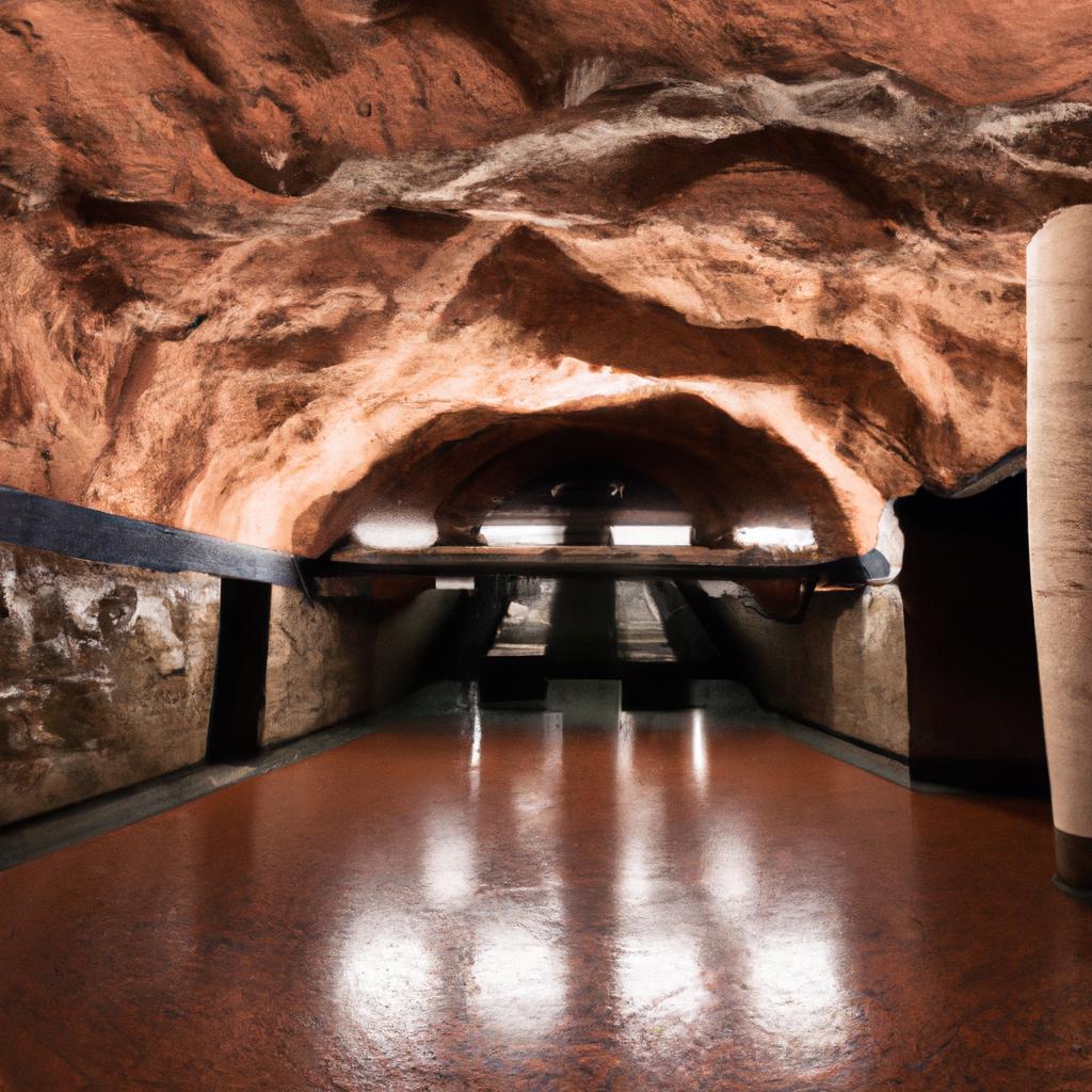 Take a journey through Sweden's underground tunnels and witness its unique architecture.