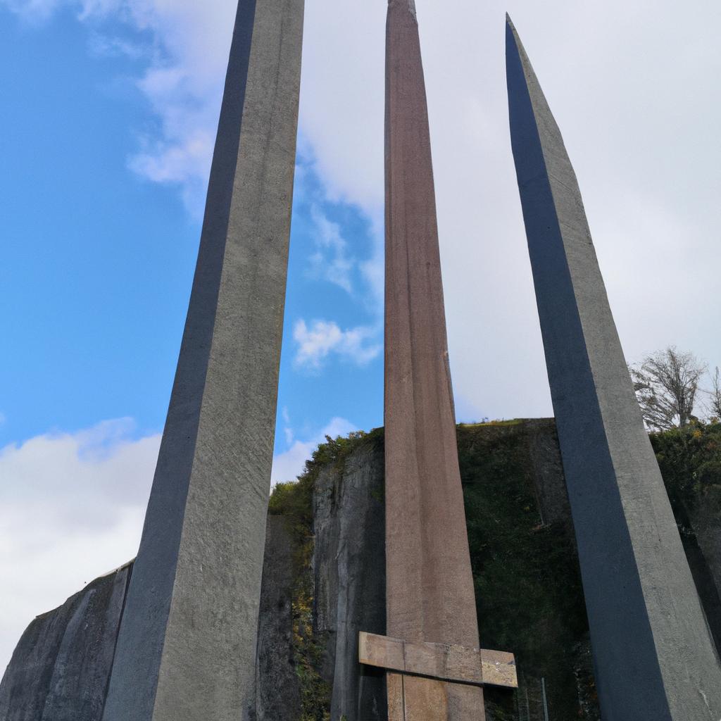 Swords In Rock Monument