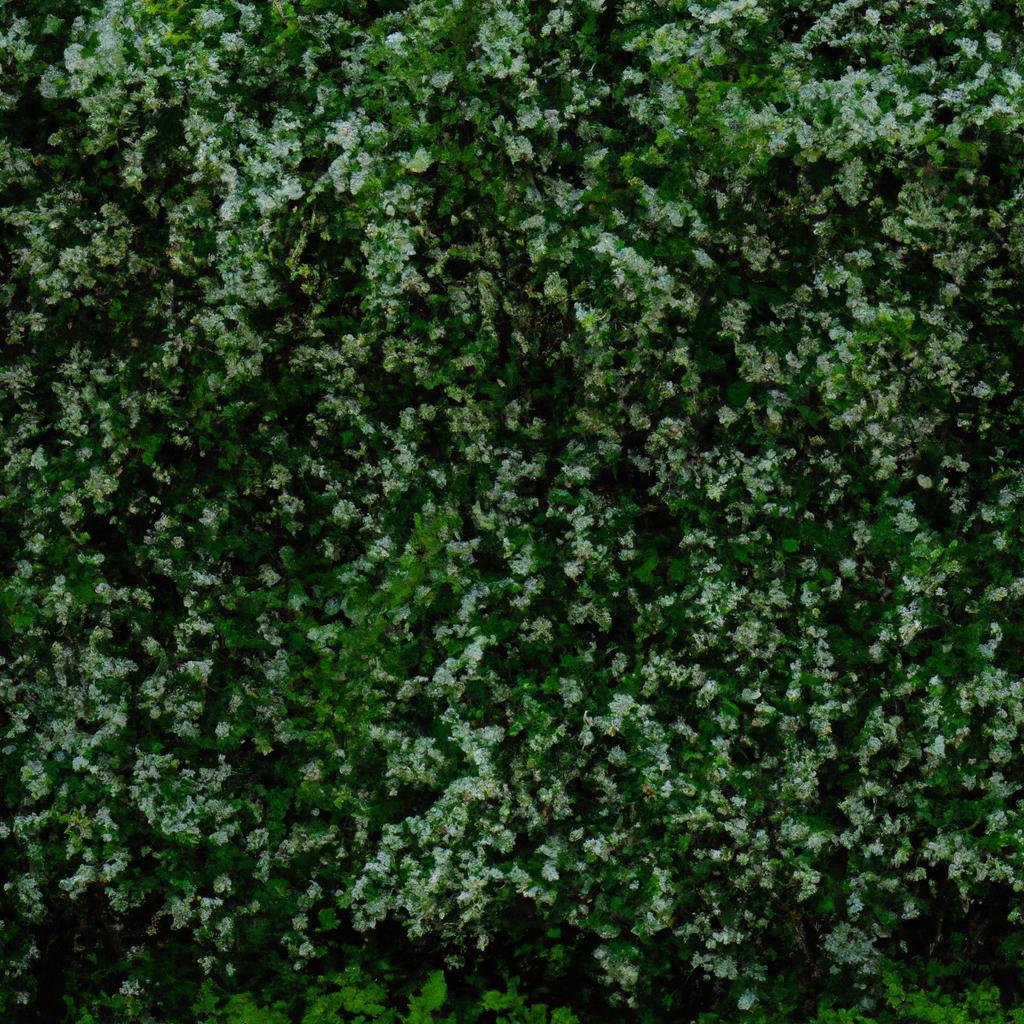This beautiful hedge adds privacy and a touch of elegance to any garden!