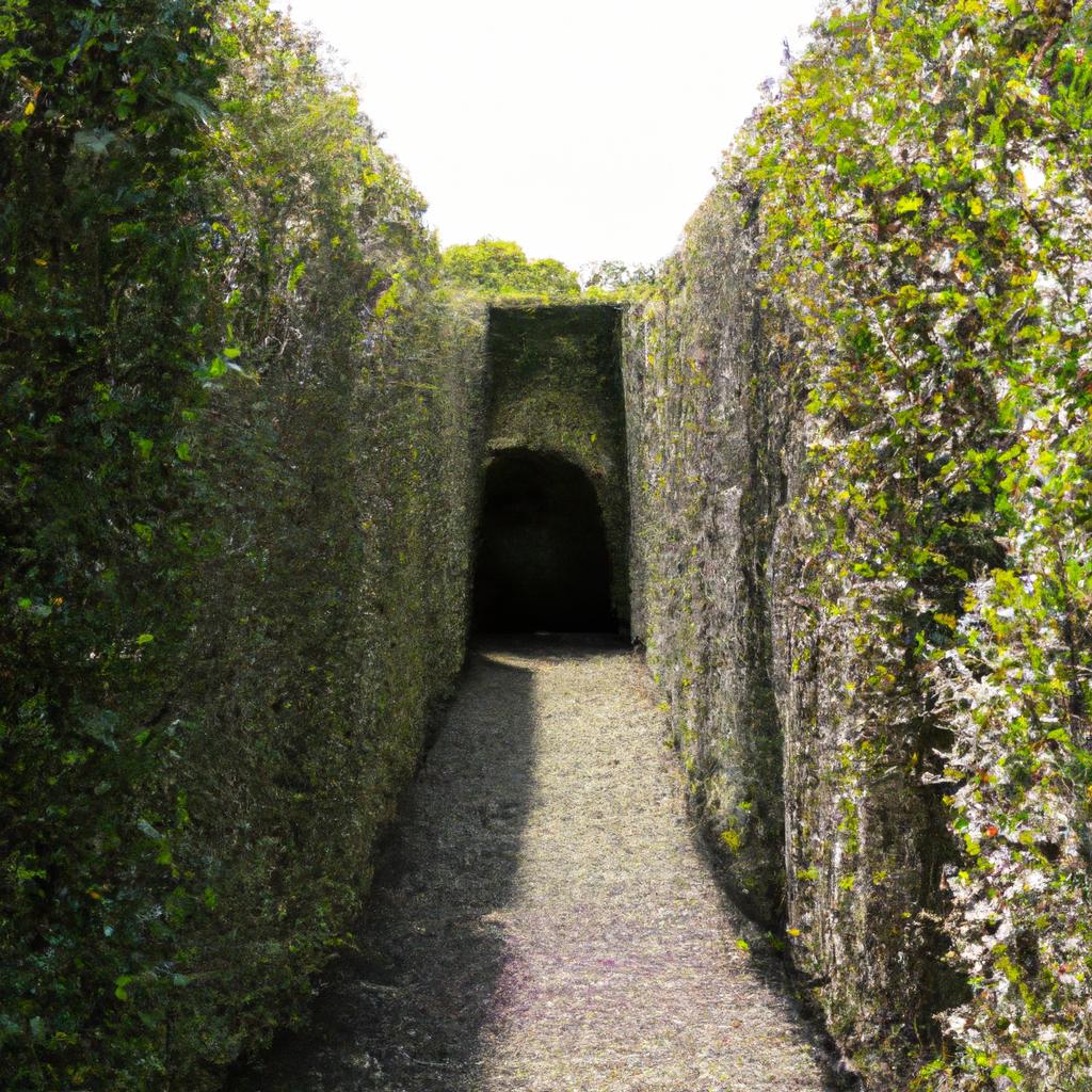 Shrub mazes often have surprise elements like secret gardens and hidden pathways that are waiting to be discovered.