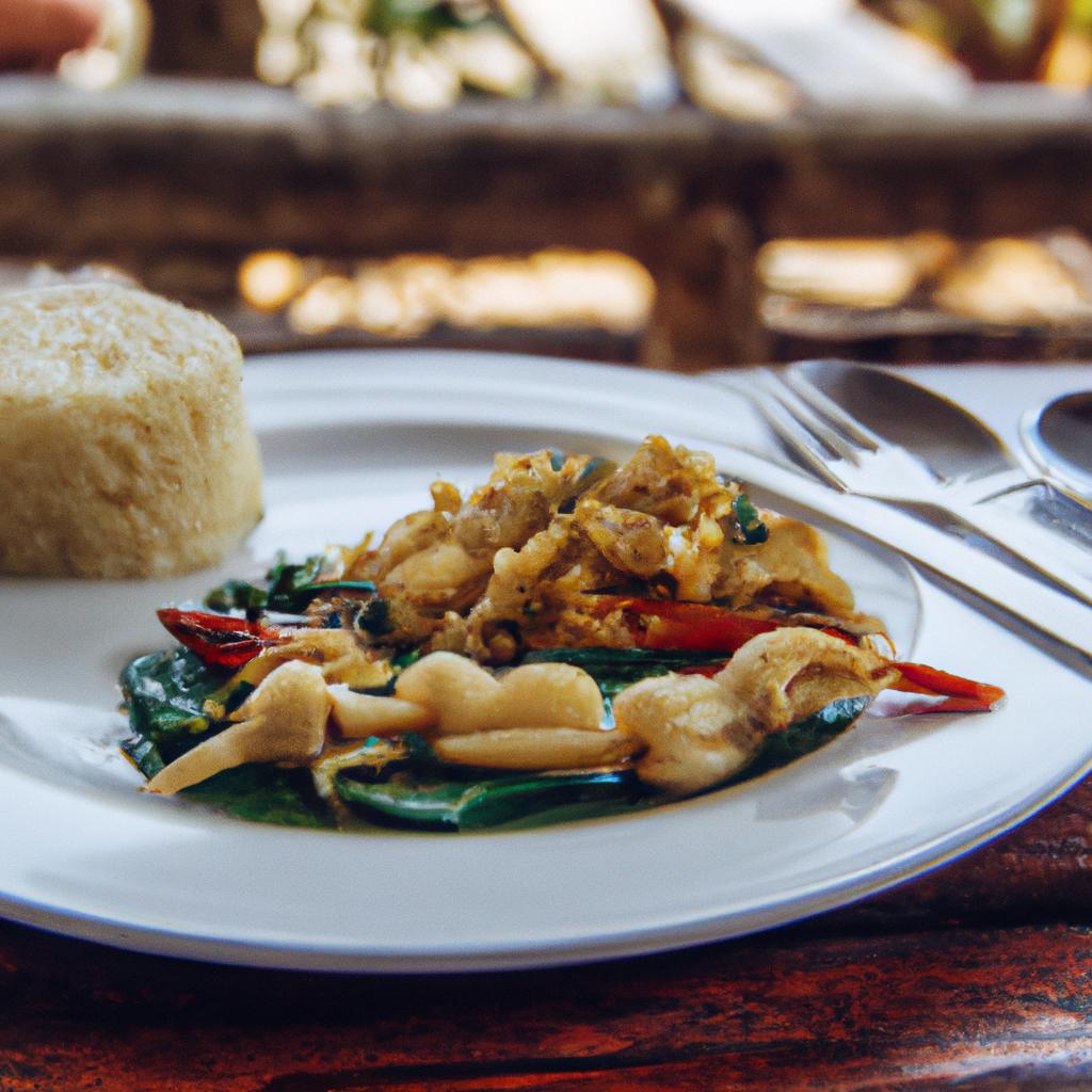 Tasting the delicious local cuisine of Phi Phi Islands