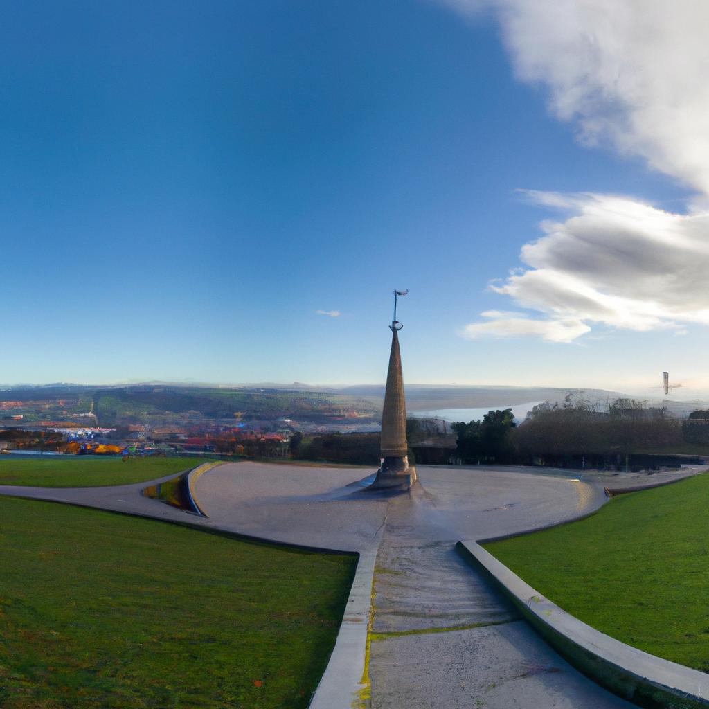 The Three Swords Monument is not only a cultural landmark but also provides a breathtaking view of the surrounding landscape.