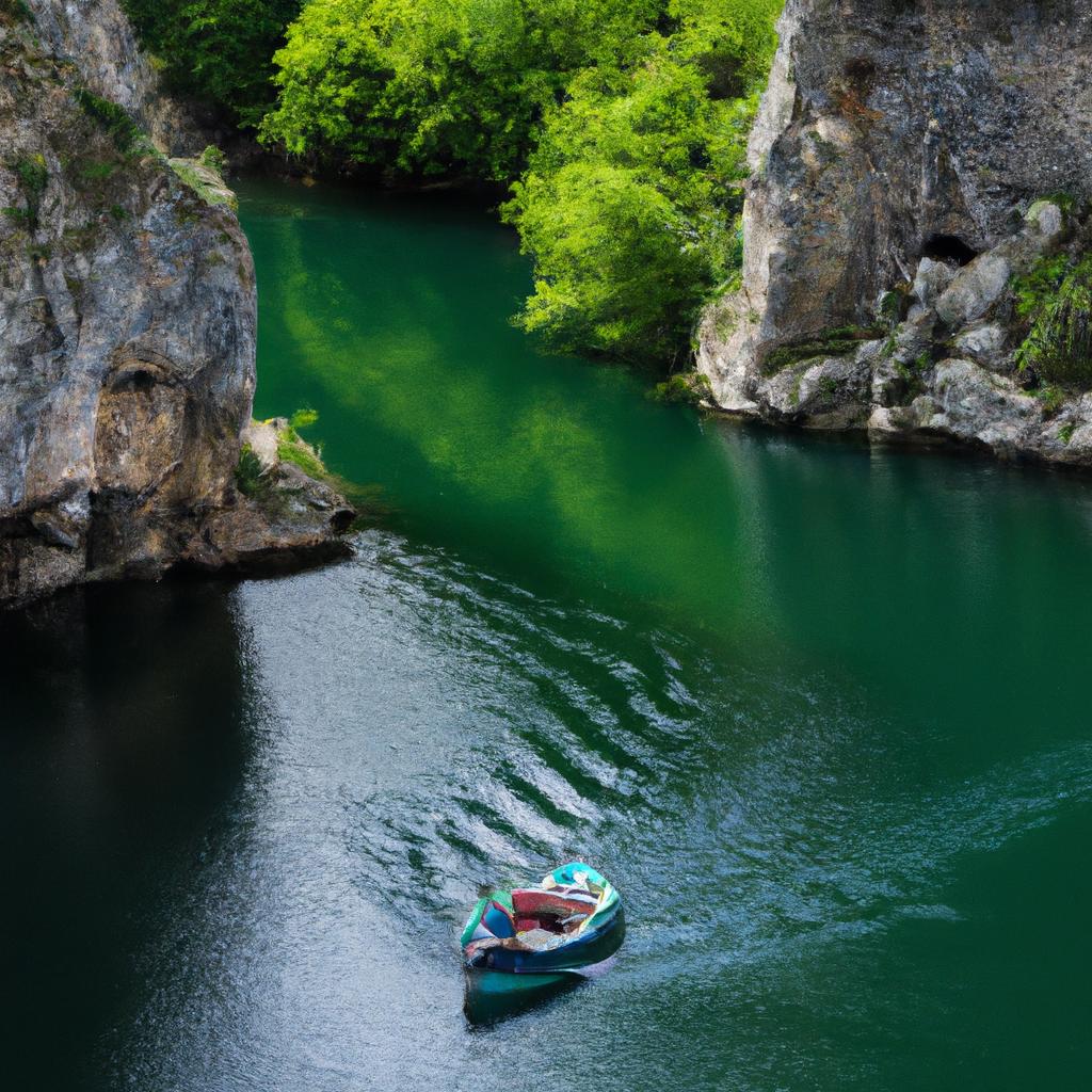 Boat rides are a popular activity for tourists visiting God's Eye Bulgaria