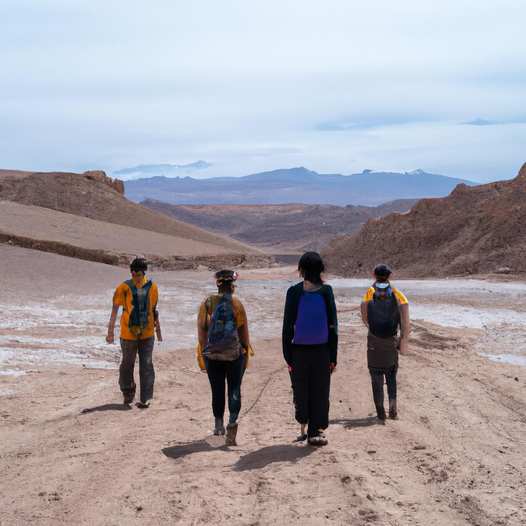 Tourists from all over the world come to explore the Hand Atacama Desert.