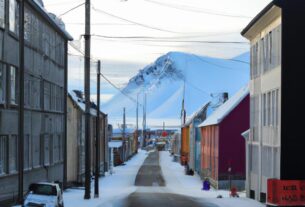 Town In Svalbard