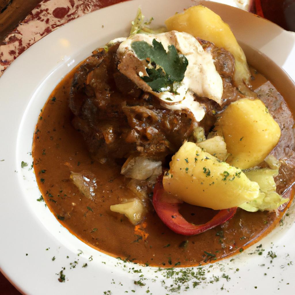 Indulge in the authentic flavors of Hungary with traditional dishes like this one