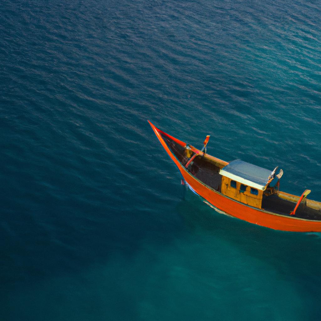 Experience the local way of life and culture by taking a ride on a traditional Maldivian fishing boat.
