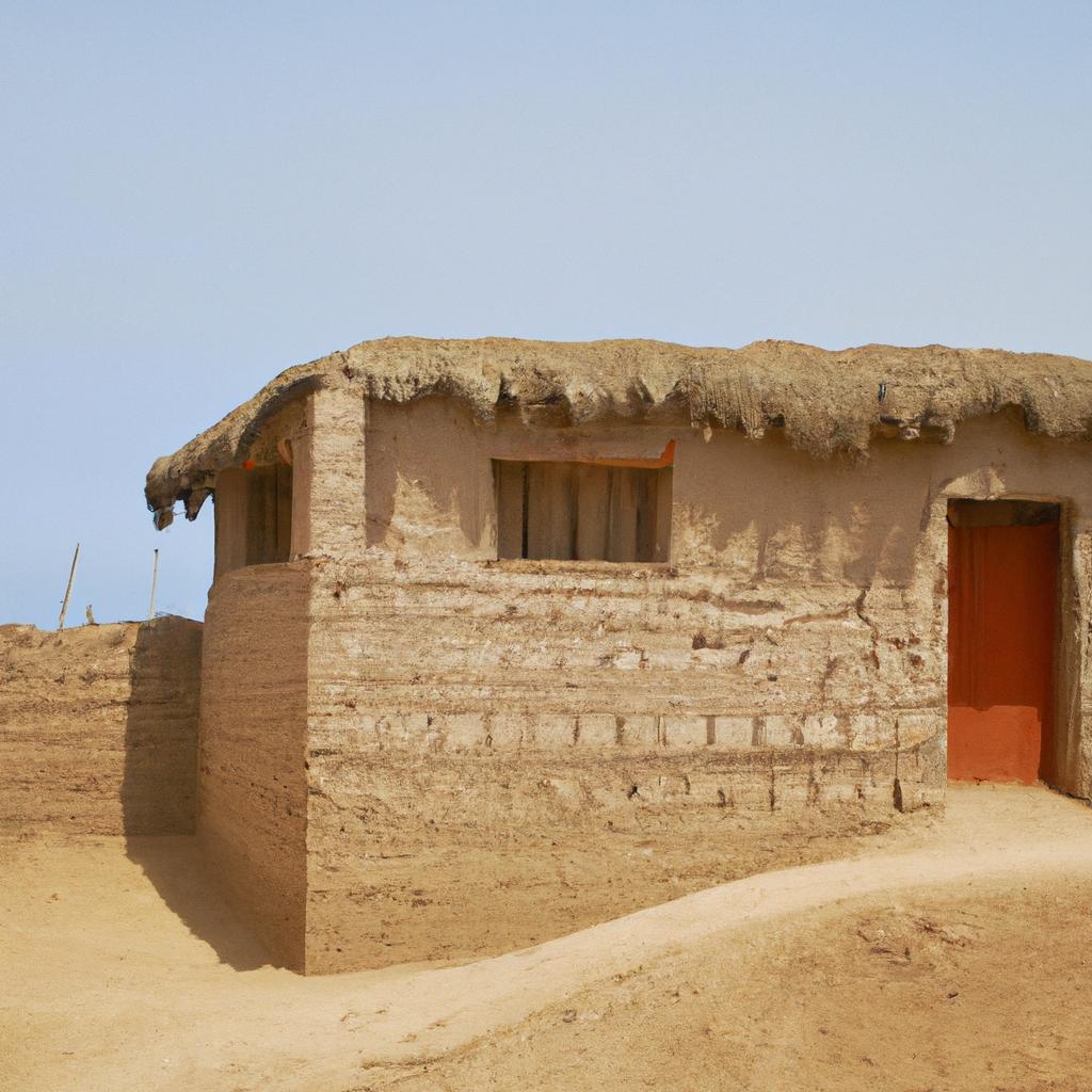 Many indigenous communities in Peru's deserts still build and live in traditional adobe houses.