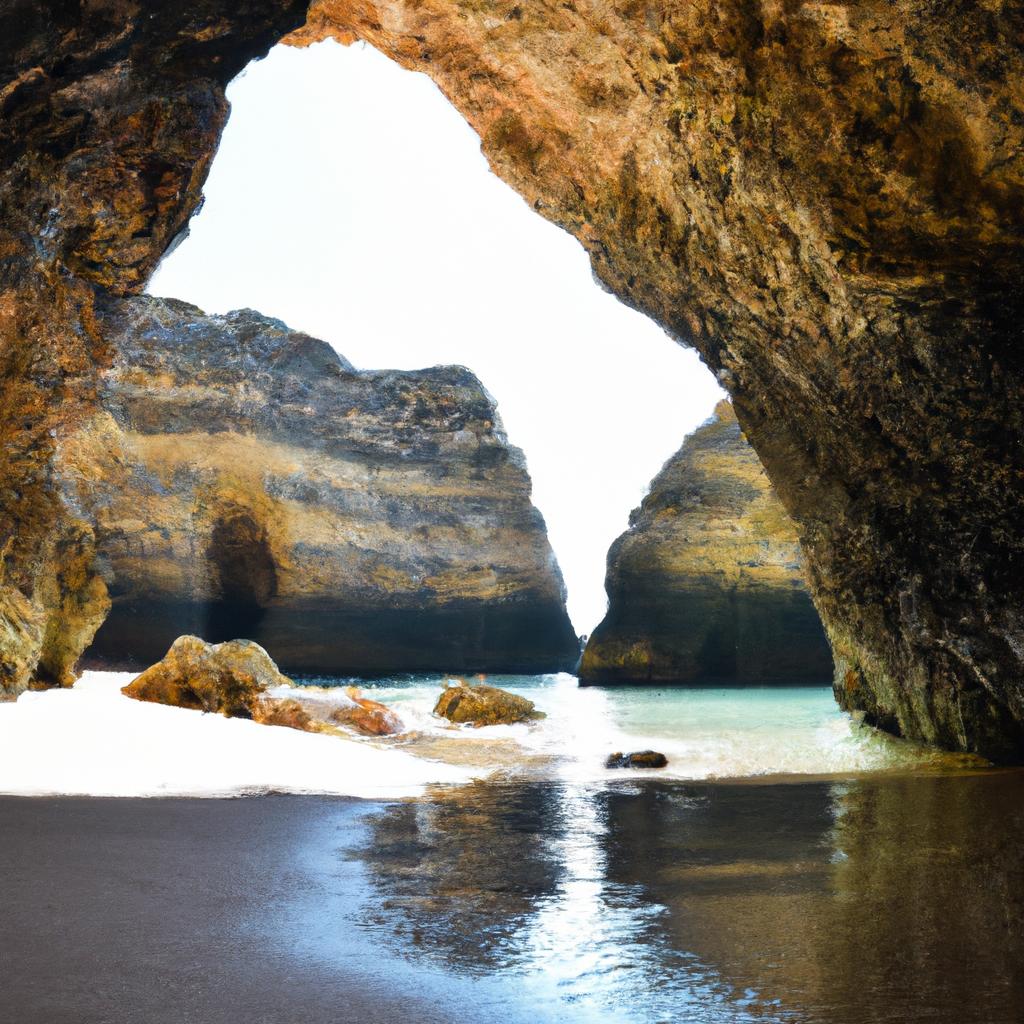 Find peace and serenity at Portugal's secluded cave beaches.