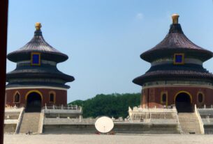 Twin Temples China