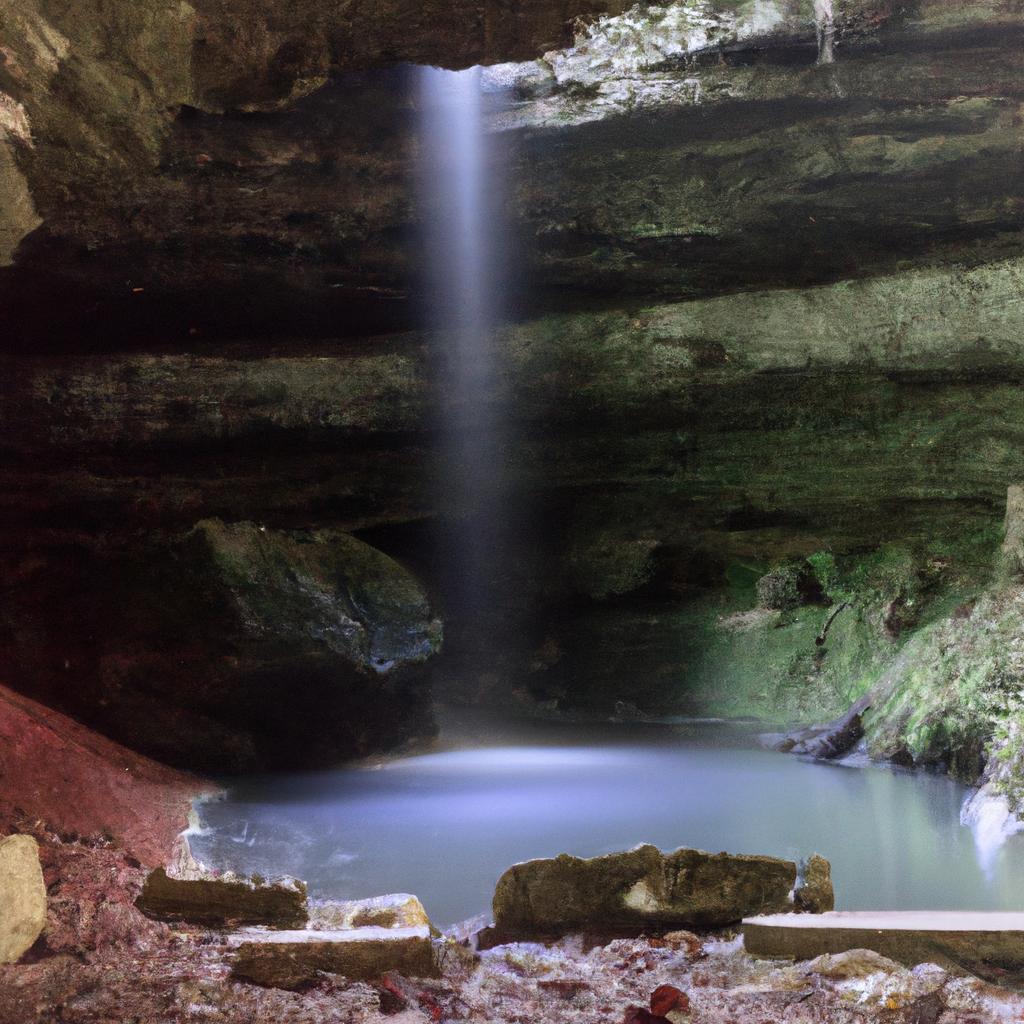 The powerful beauty of Austria's underground waterfalls