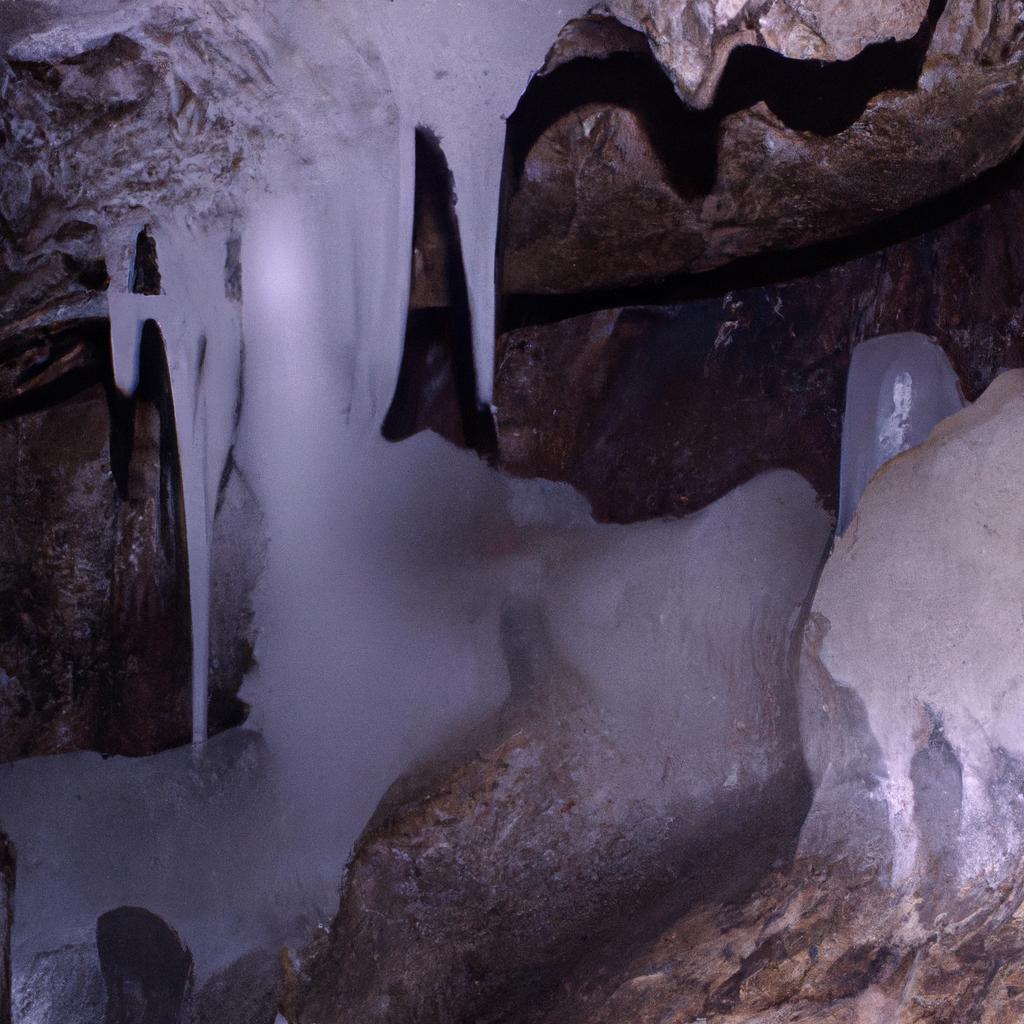The fascinating world inside the ice caves in Werfen