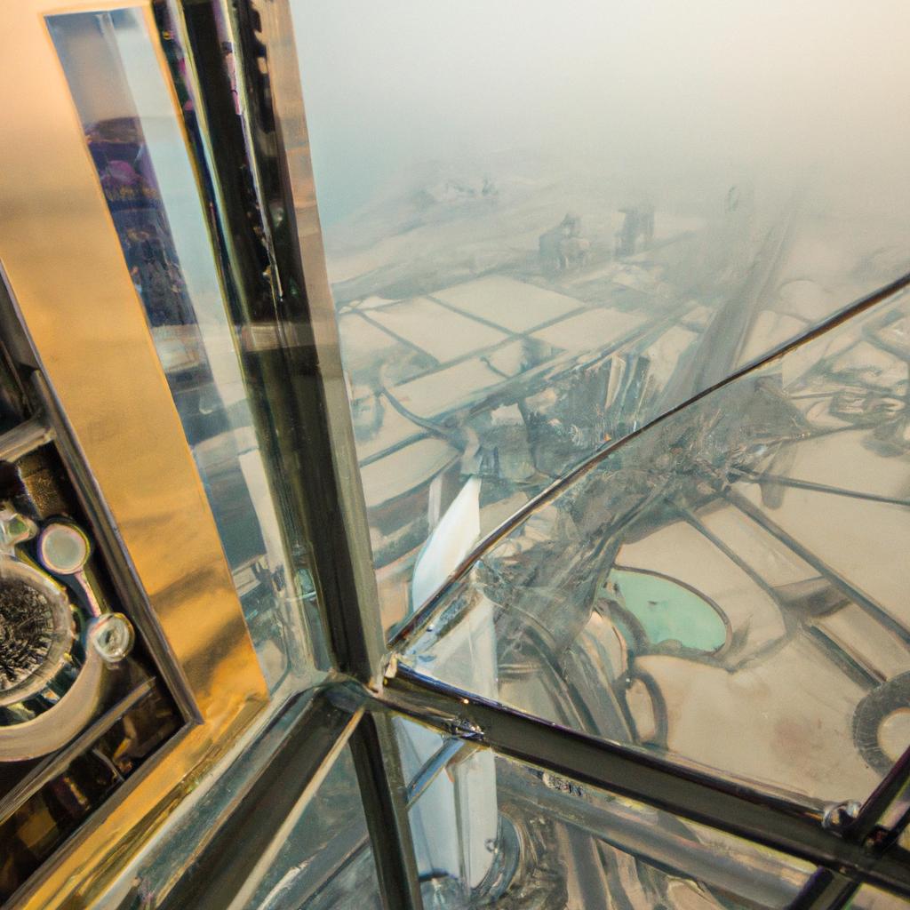 The view from the top of the tallest elevator in the world is unlike any other.