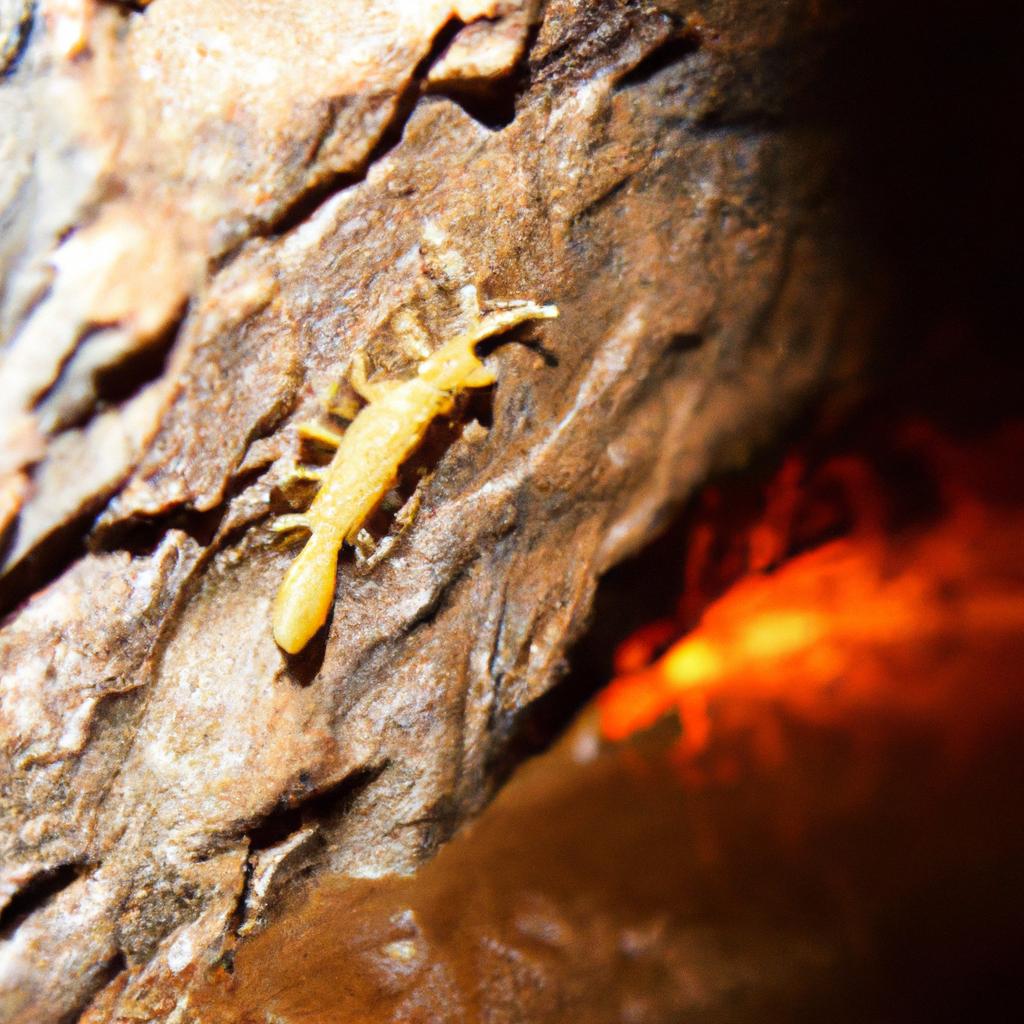 The deepest cave in the world in Georgia is home to a diverse range of unique species, including this insect
