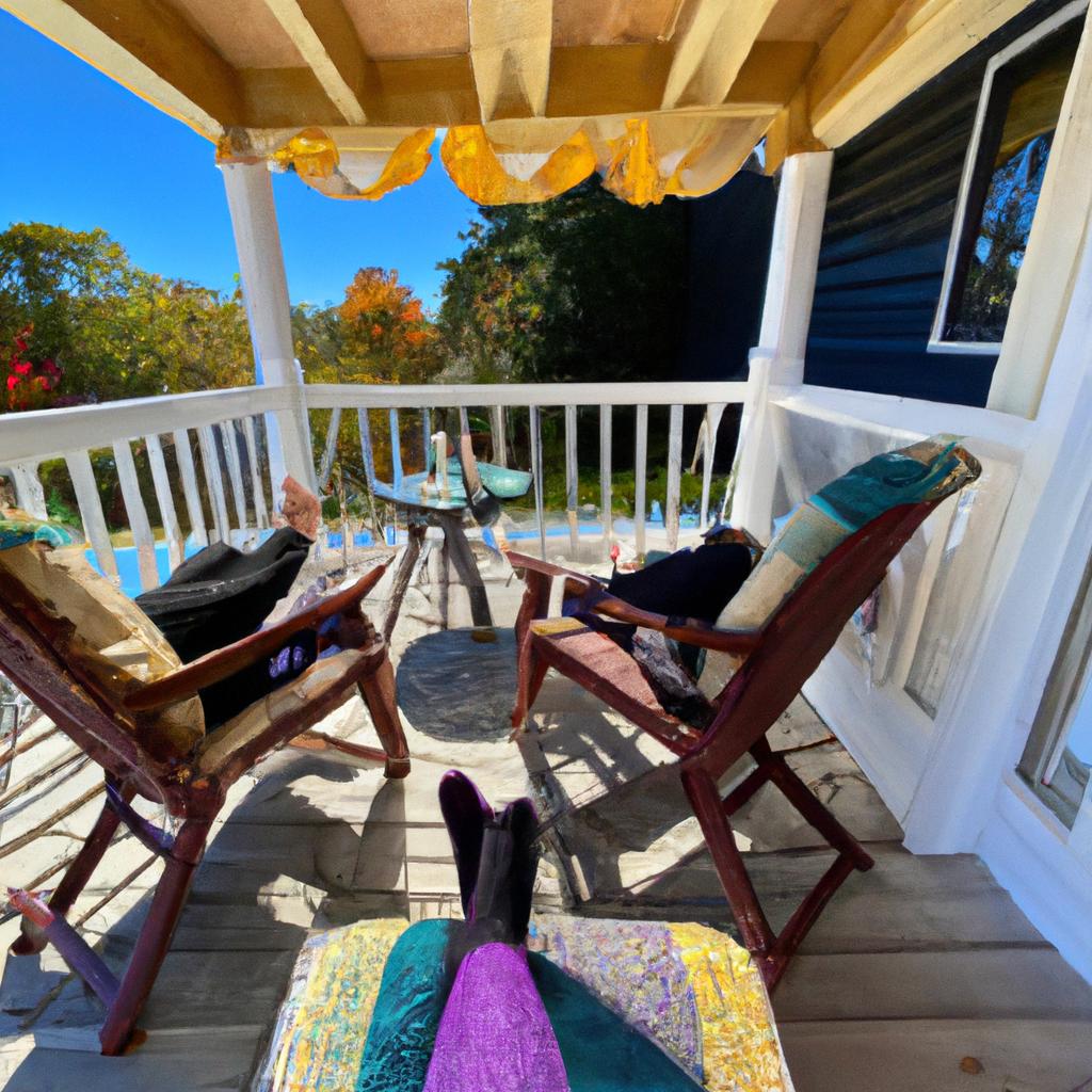 Unwind and soak up some sun on the spacious sun deck at Utter Inn.