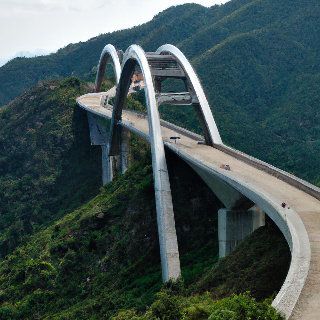 Vietnam's bridges are not only functional but also blend in with their surroundings
