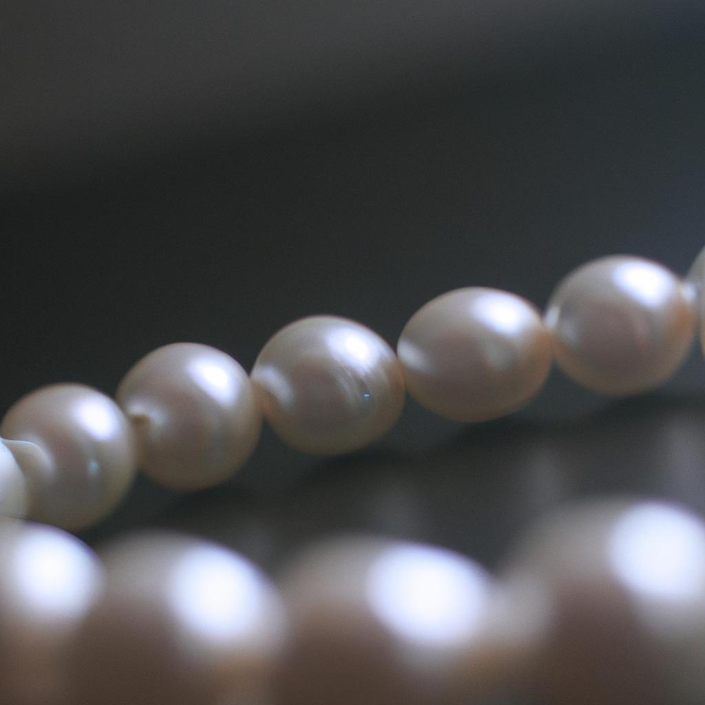 A beautiful pearl necklace, crafted by Vietnamese artisans