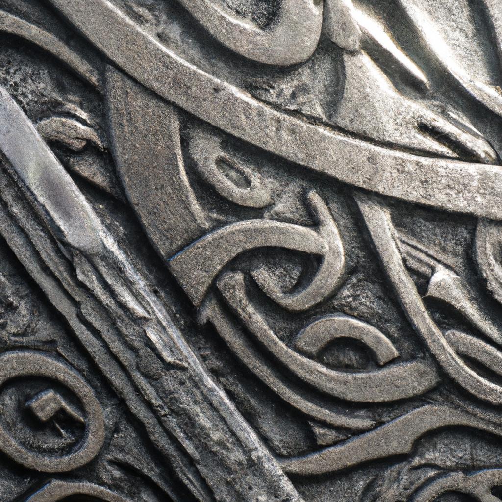 The Viking sword monument is a true work of art, with intricate details and designs that honor the Viking warriors of the past.