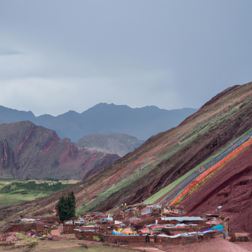 The Rainbow Mountains are an important part of local culture and traditions