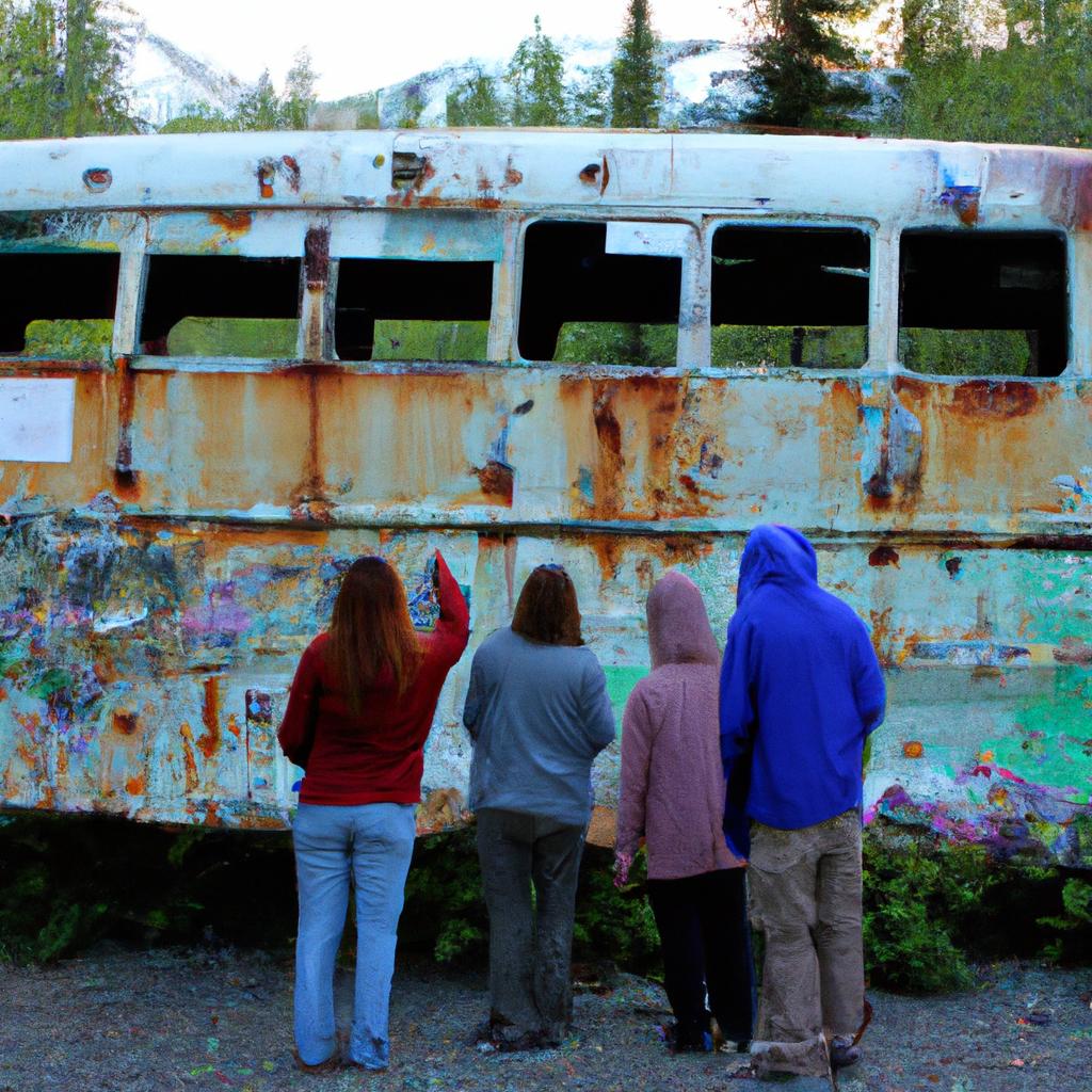 Visitors from around the world make a pilgrimage to the site of Chris McCandless's final journey