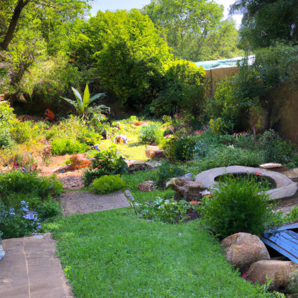 Using water responsibly in gardening can help save water and create a beautiful landscape