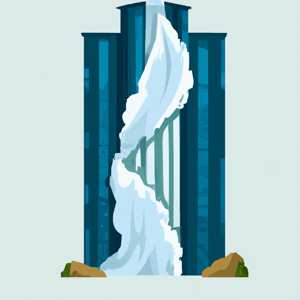 Waterfall Skyscraper